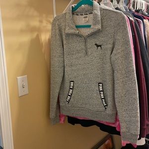 VS Pink Quarter Zip